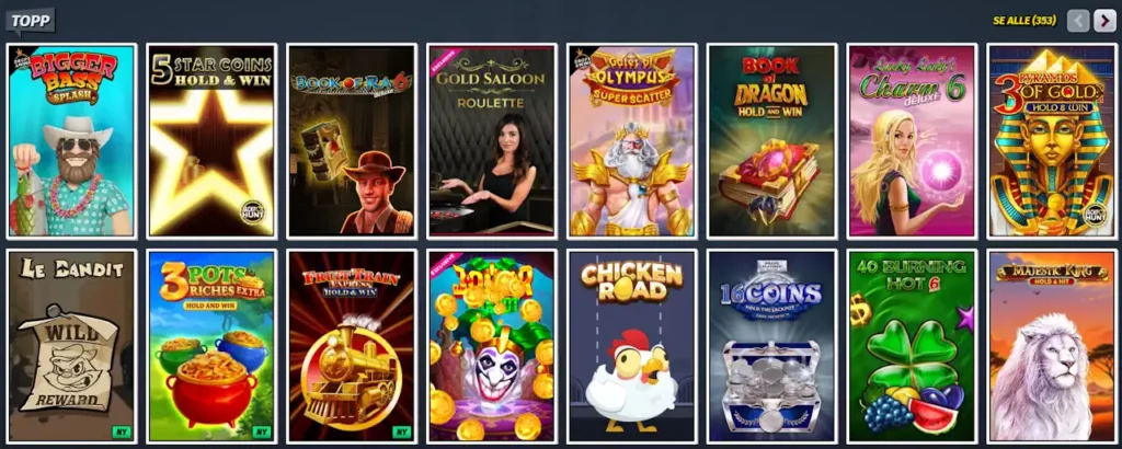 Allyspin Casino Games